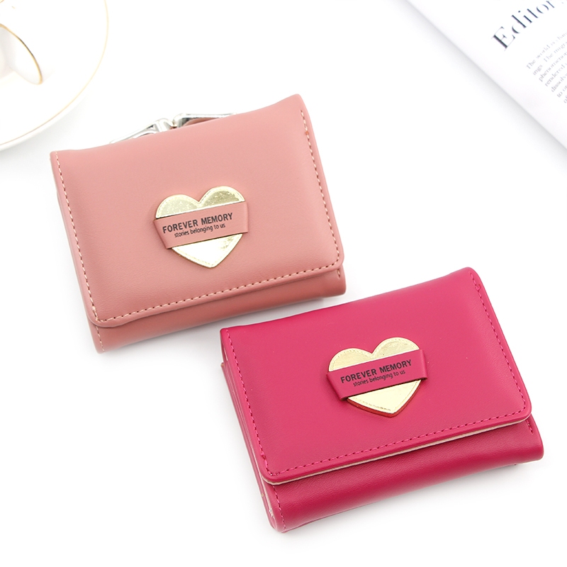 T413 Dompet Wanita Dompet Lipat 3 Dompet Clutch Dompet Perempuan