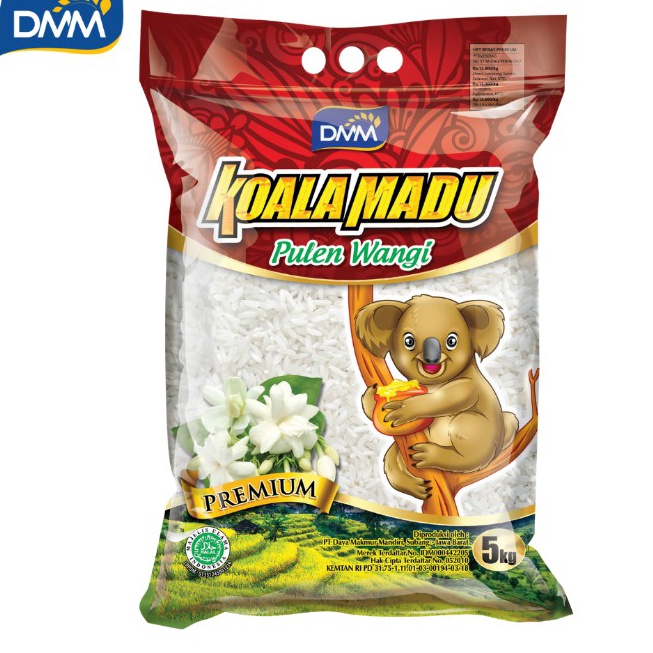 

KODE 77 Beras Koala Madu Pulen Wangi 5KG