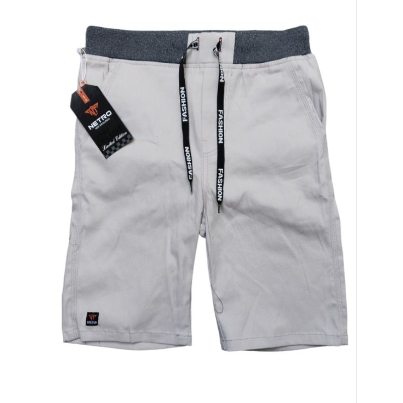 Celana pendek chinos rib premium celana pendek pria chino pants kain strech