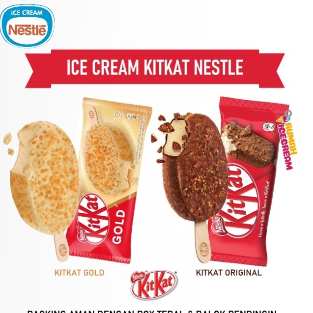 

GROSIR Ice Cream KitKat Stick Nestle