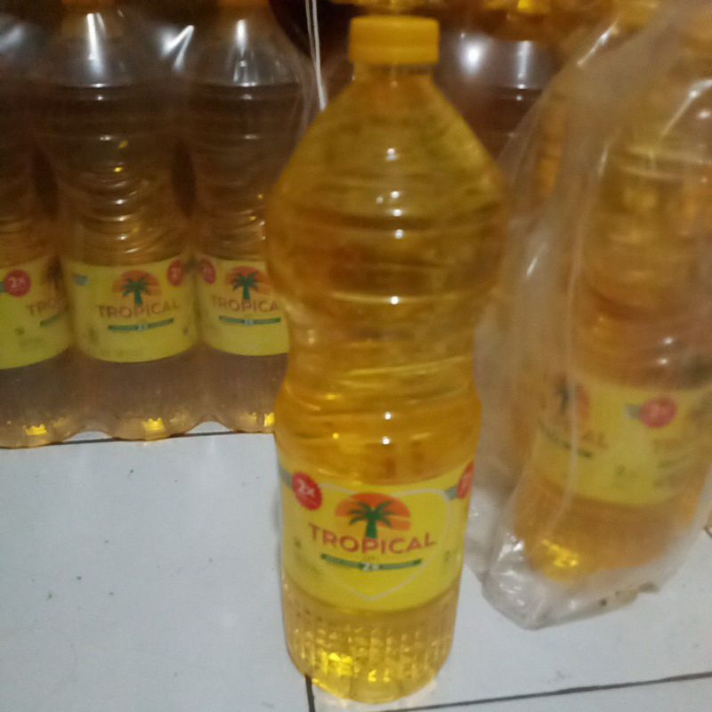 

minyak goreng tropical 2 kali penyaringan ukuran2 litet