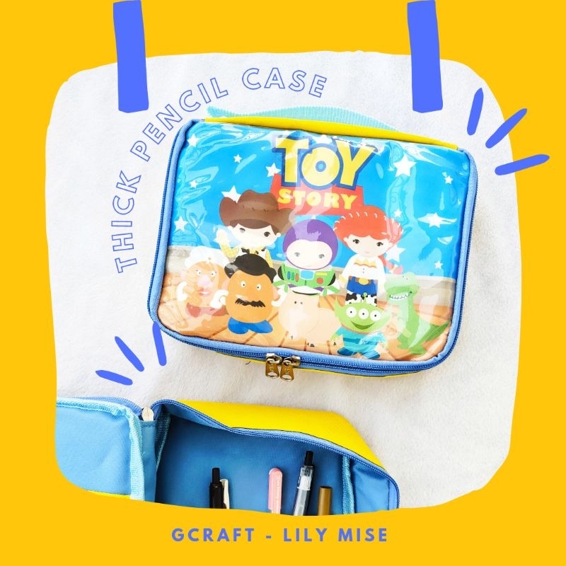 

thick pencil case - tempat pensil - art case - kotak pensil