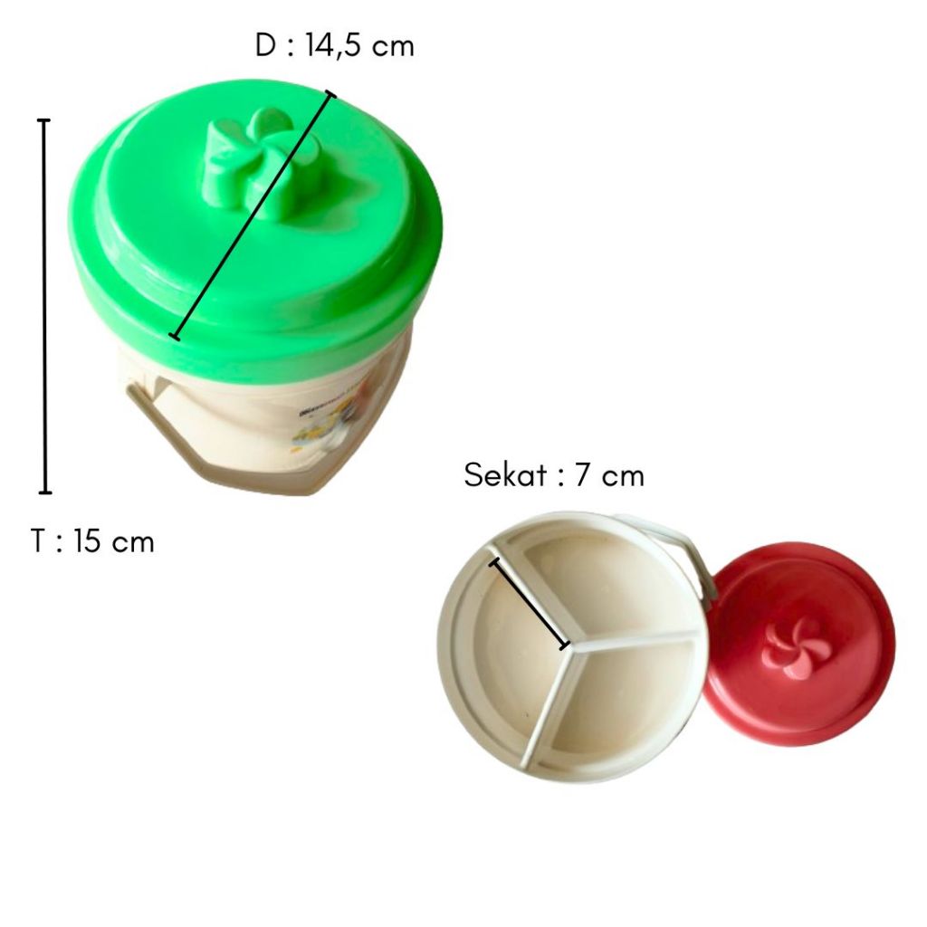 RANTANG TOMYUM RANTANG TEMPAT MAKAN PLASTIK RANTANG PLASTIK TEMPAT PENYIMPANAN MAKANAN PLASTIK