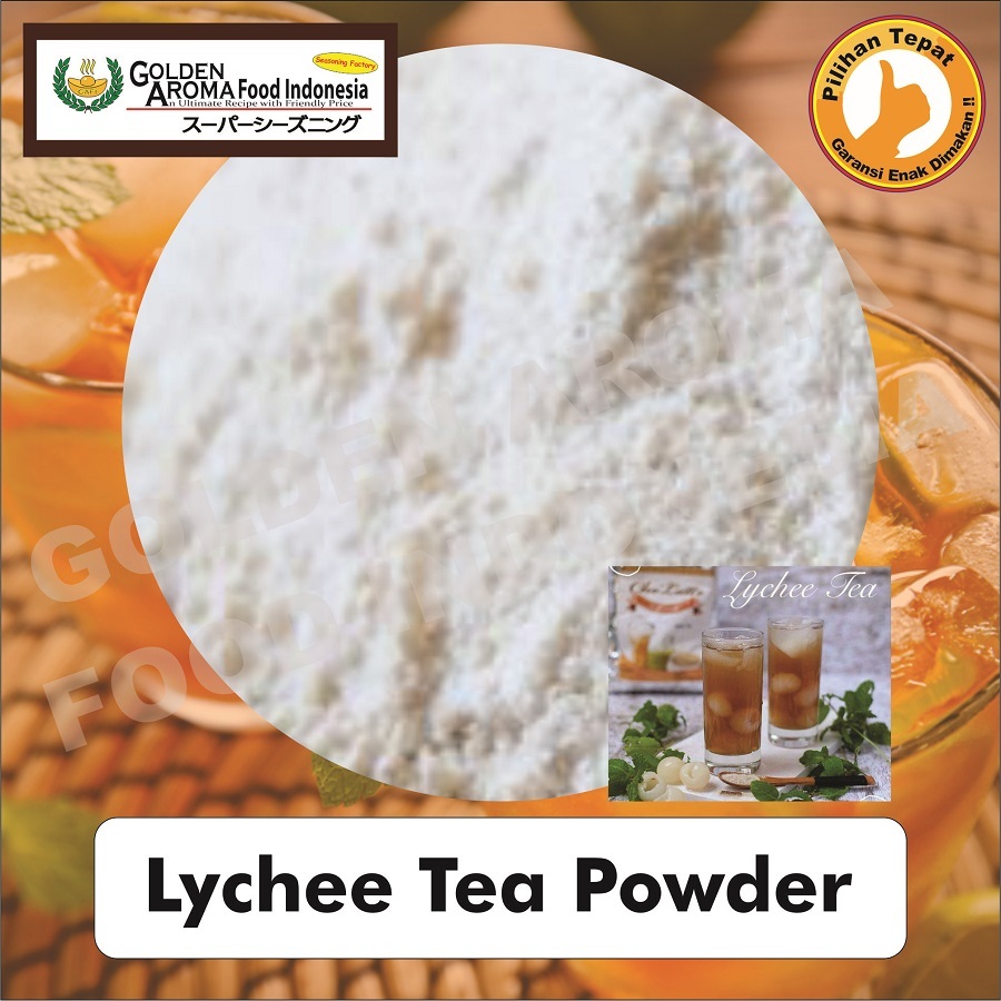 

Bubuk Teh Leci 500 gr Lychee Tea minuman Powder Serbuk Teh 500gr Enak Murah Halal Aman Terbaik GAFI