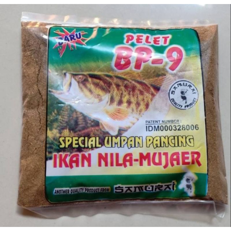 Umpan Pelet Nila Mujair BP 9