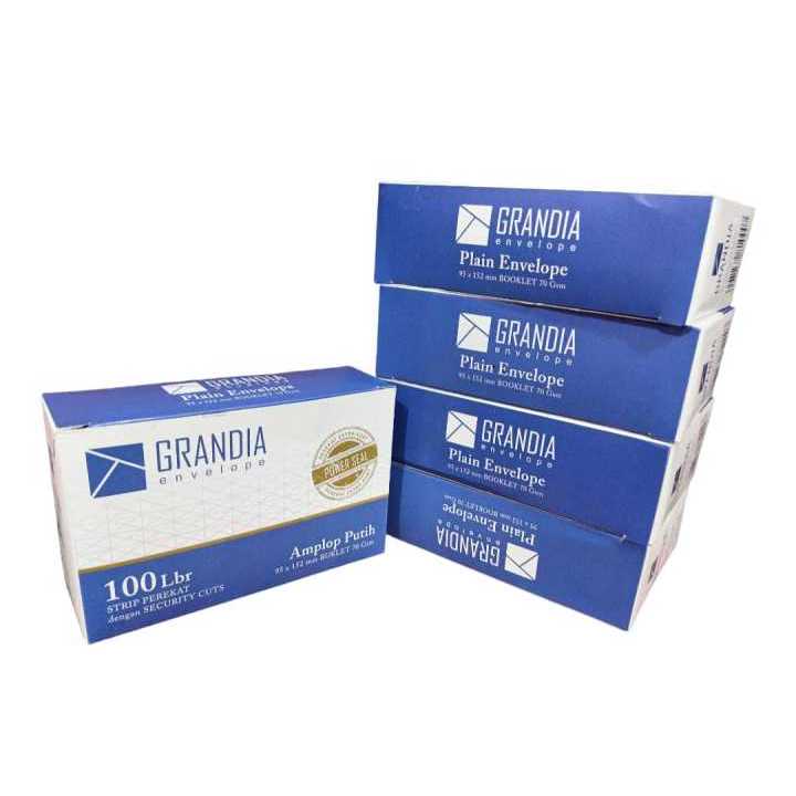 

AMPLOP GRANDIA 104 (1 PAK ISI 100)