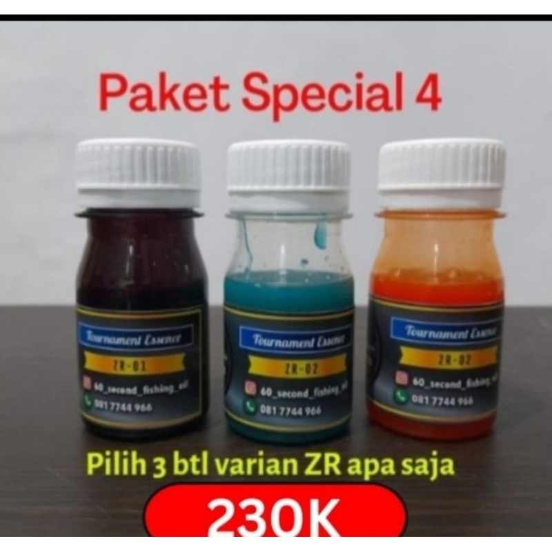 60 second fishing oil paket special 4