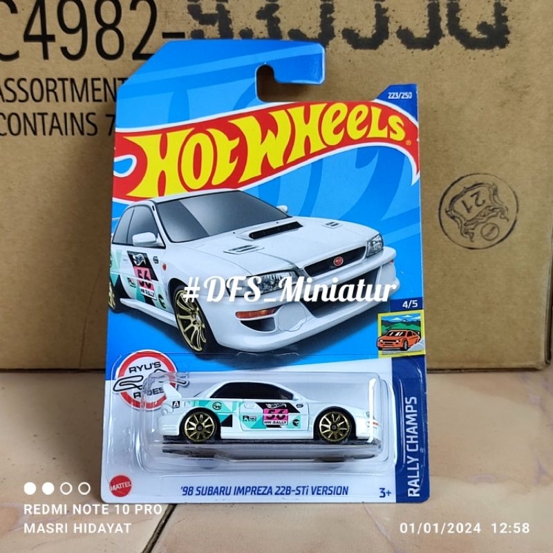 Hotwheels '98 Subaru Impreza 22B-STi Version (TH)