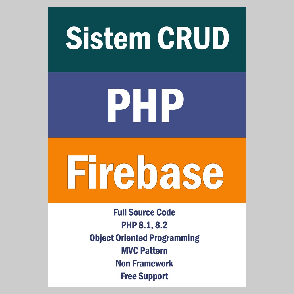Sistem CRUD Menggunakan PHP dan Database Firebase