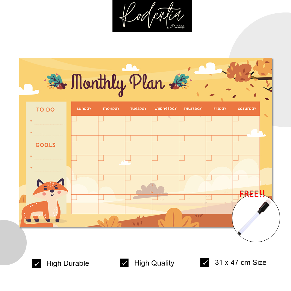 

Monthly Planner Schedule Board