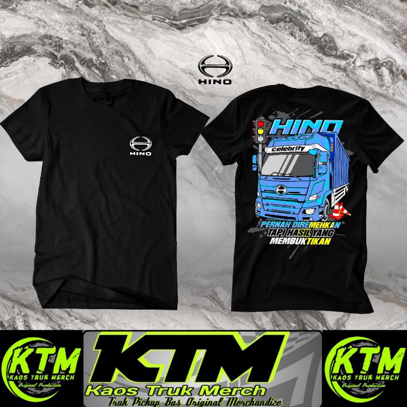 Kaos Truck NEW HINO / Kaos Driver Mania / Kaos Truk Hino / Kaos Truck Original
