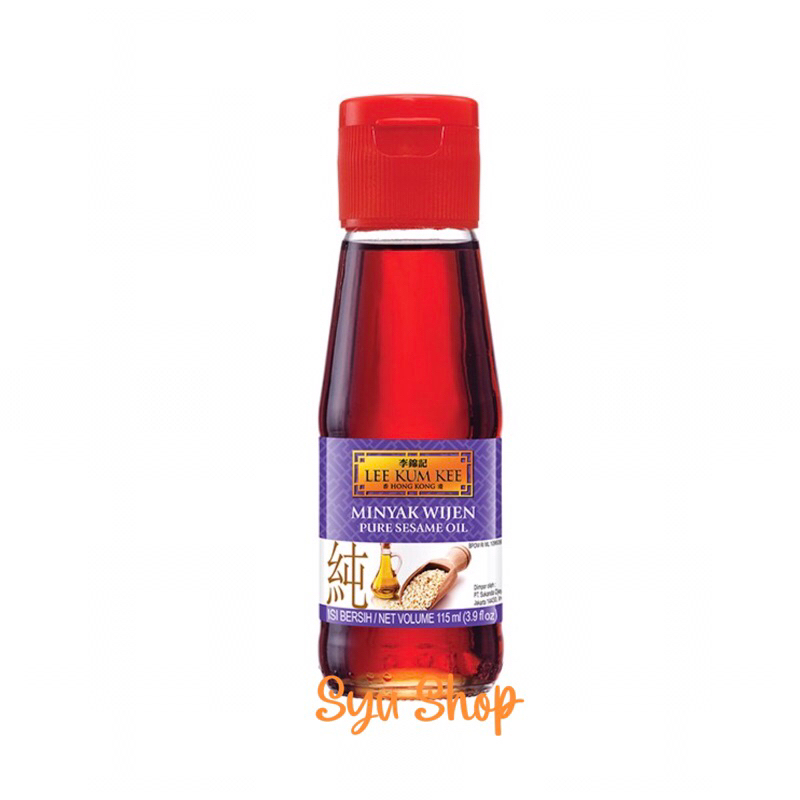 

lee kum kee pure sesame oil 115 ml minyak wijen murni hongkong