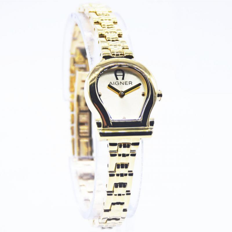 Promo 100% asli jam wanita Aigner Tivoli Due AGW.258003 garansi resmi 2tahun- gold