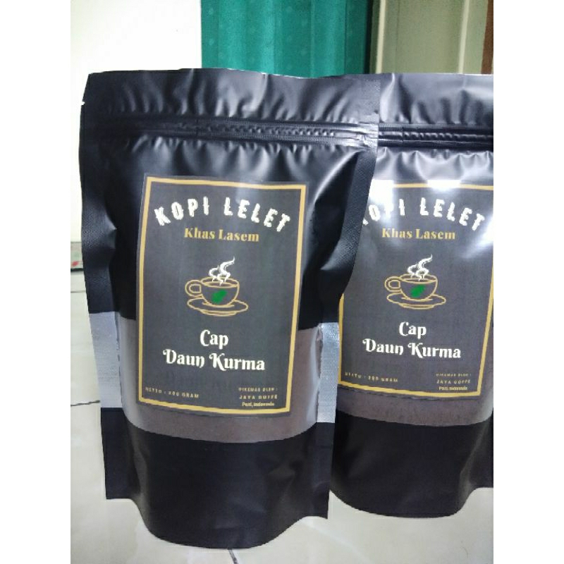 

kopi lelet khas lasem cap daun kurma 180gram