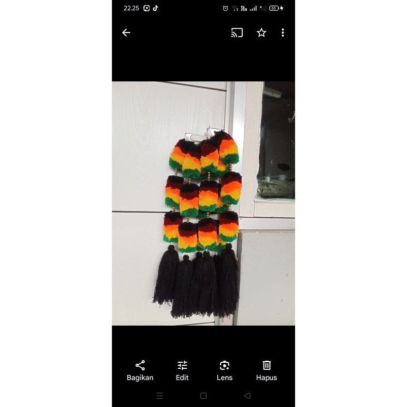 buntal//sompyang//tambahan tari (harga perbiji/pcs )