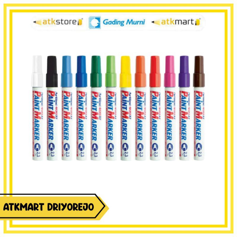 

ARTLINE PAINT MARKER EK-400XF 2.3MM SPIDOL PERMANEN PAINT MARKER