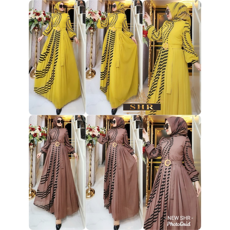 NEW READY MIDI CERUTY DONAT VIRAL BEST SELLER SHR BEST SELLER |DRESS LEBARAN 2023|SIAP KIRIM LANGSUN