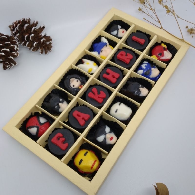 

Gift Cokelat Superhero sekat 18