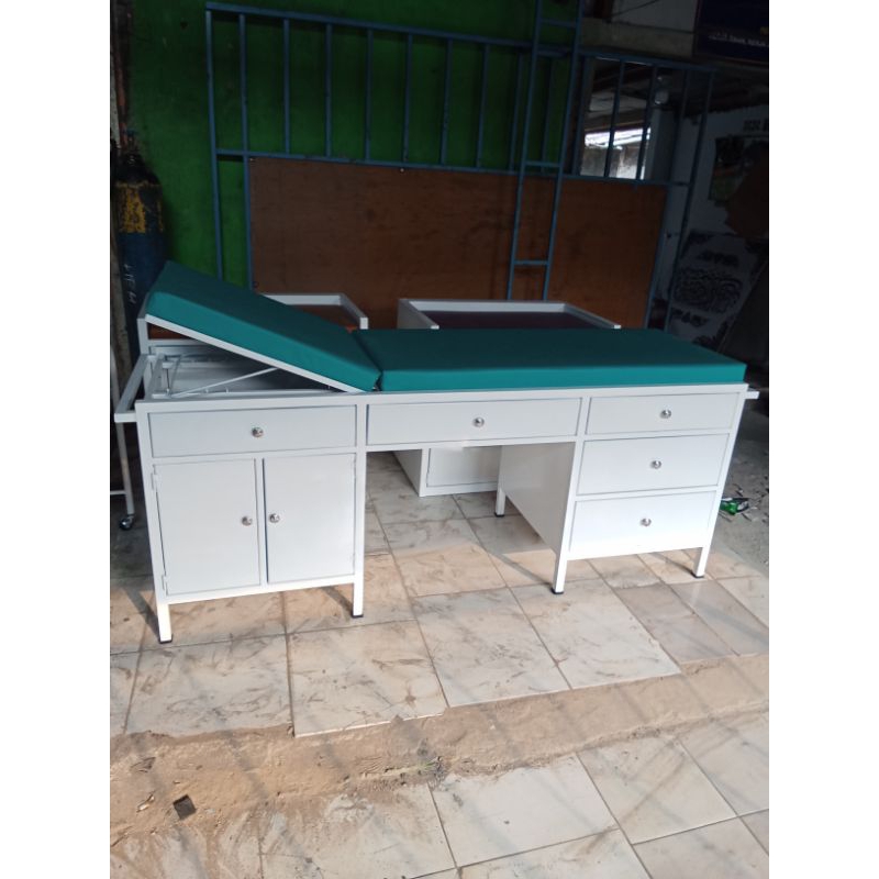 meja periksa Advan/ meja periksa Advan 2 loker murah