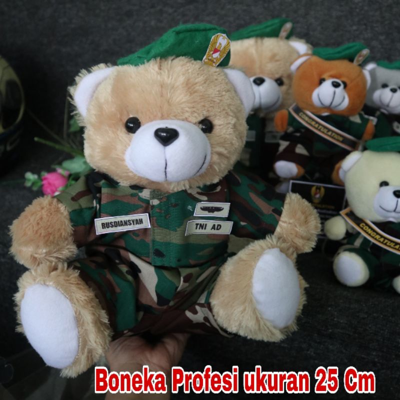 Boneka Profesi TNI AD