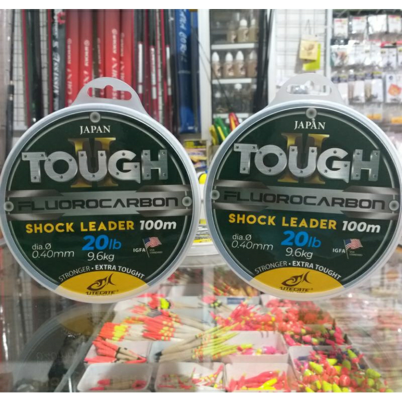 SHOCK LEADER TOUGH UTECATE FLUOROCARBON 100M