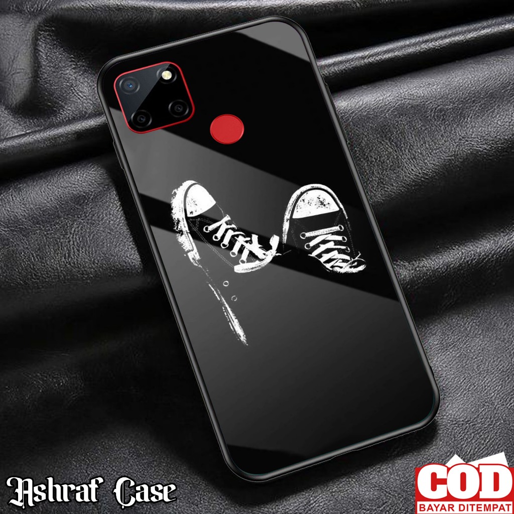 Case Realme Narzo 20 / Narzo 30A - Casing Hp Realme Narzo 20 / Narzo 30A ( BLCK ) Silikon Hp Realme 