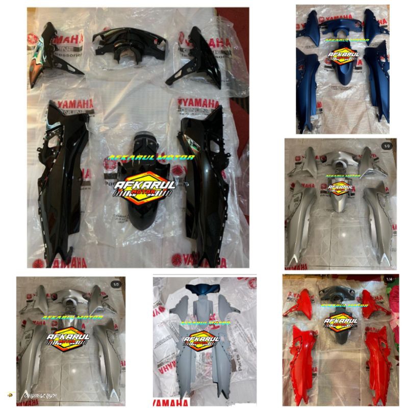 COVER  BODY HALUS FULL SET YAMAHA GEAR 125 GEAR125 ORIGINAL YAMAHA