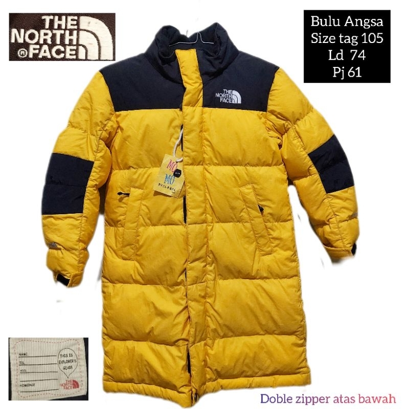 Jaket TNF The nort face 700+ Hyvent outdoor bulu angsa bulang anak 3 4 tahun/ jaket gunung anak/ jak