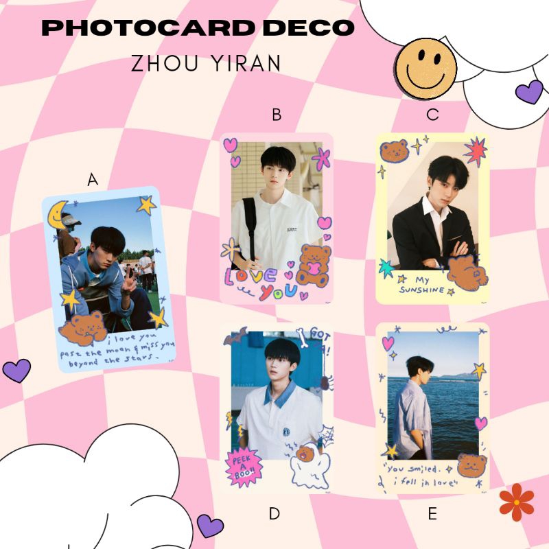 Photocard Zhou Yiran | RangRang | Drama when i fly towards you