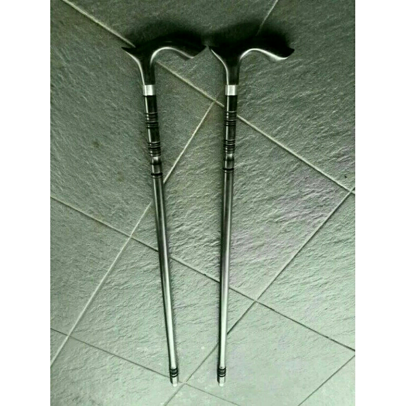 TONGKAT KAYU GALIH KELOR HITAM 1 METER