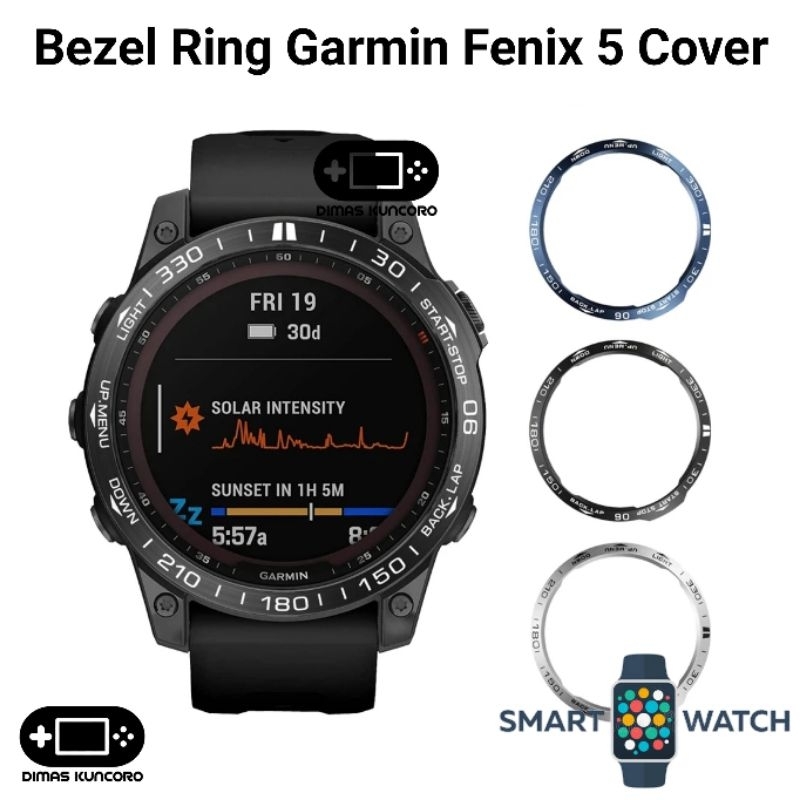 Bezel Ring Garmin Fenix 5 cover case bumper casing protector frame metal garmin fenix 5 plus pro sap
