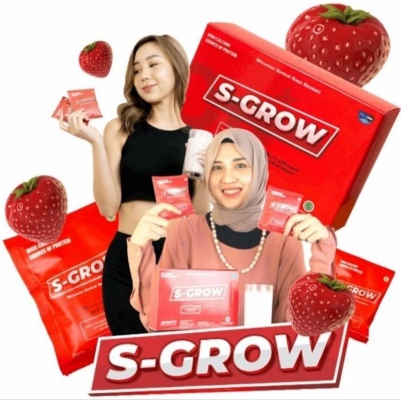 

Susu peninggi badan Sgrow 1 box Original ( BPOM )