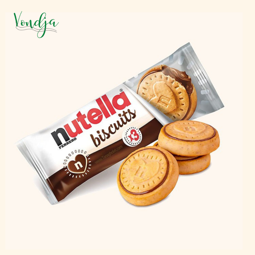 

Nutella Biscuits Isi 3 Biskuit Lapis Coklat