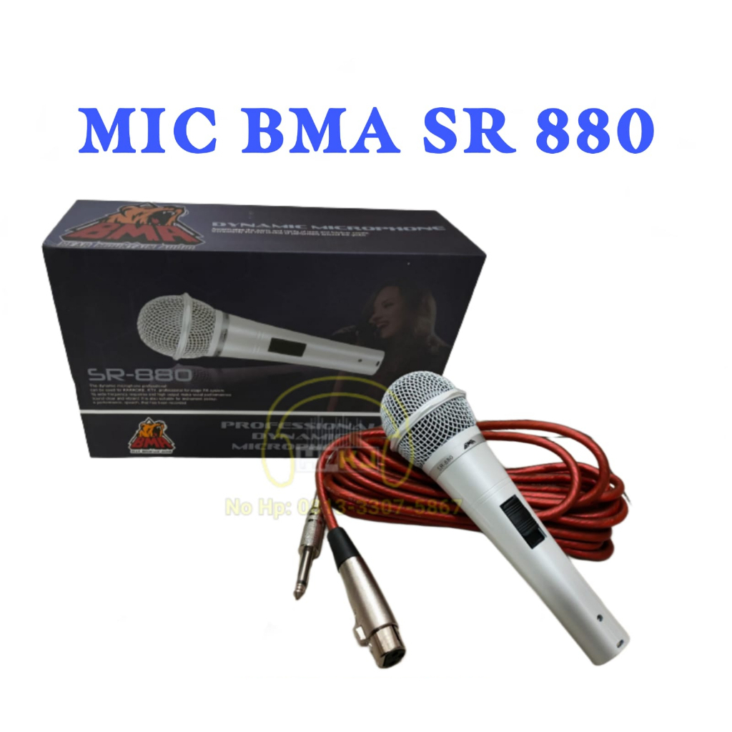 MIC MICROPHONE BMA SR880 mikrofon bma sr 880