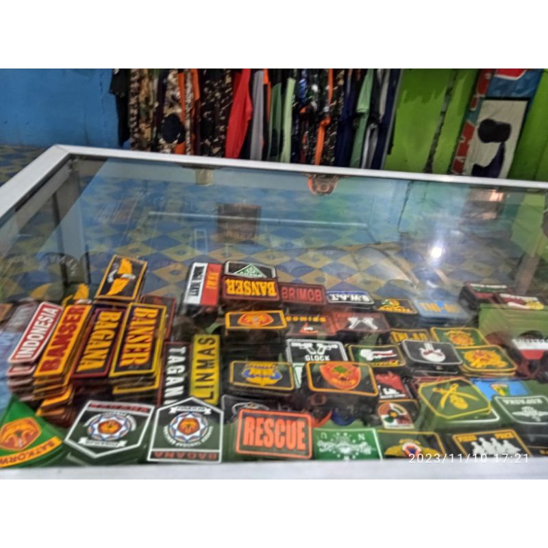 RUBBER PATCH BANSER EMBLEM KARET BANSER