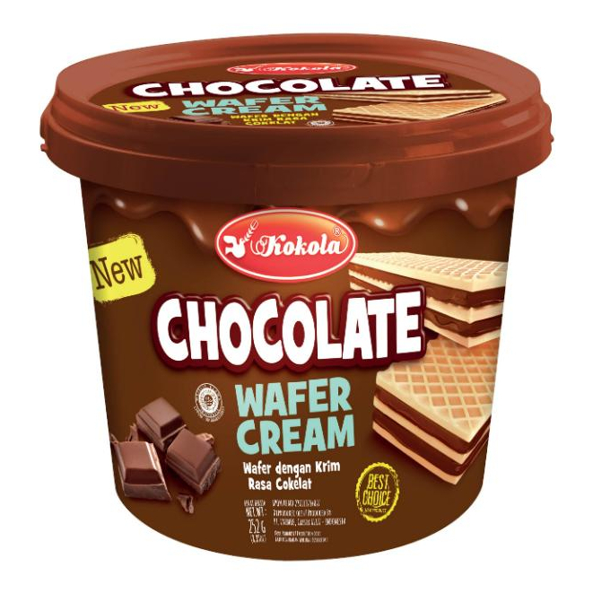 

Kokola Wafer Cream Choco 252 g