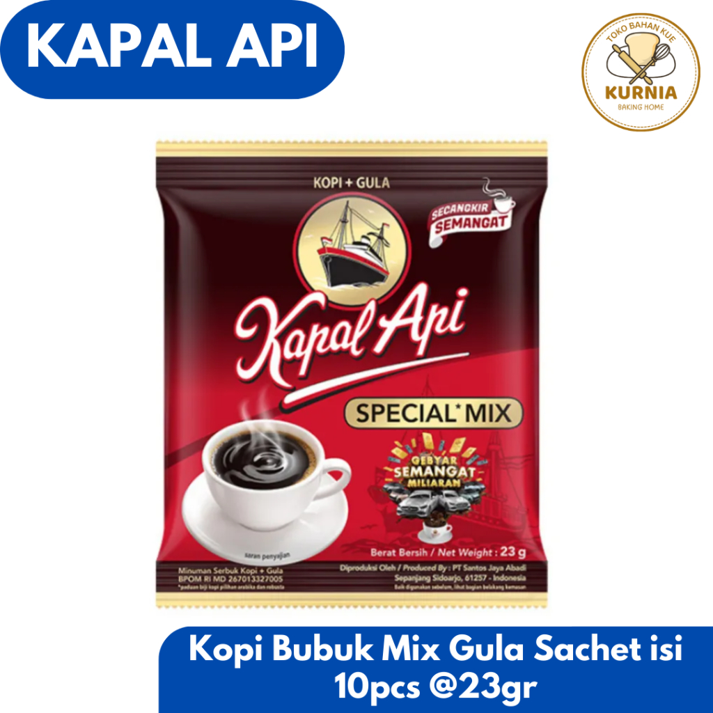 

KAPAL API KOPI MIX GULA KEMASAN SACHET 24 gr