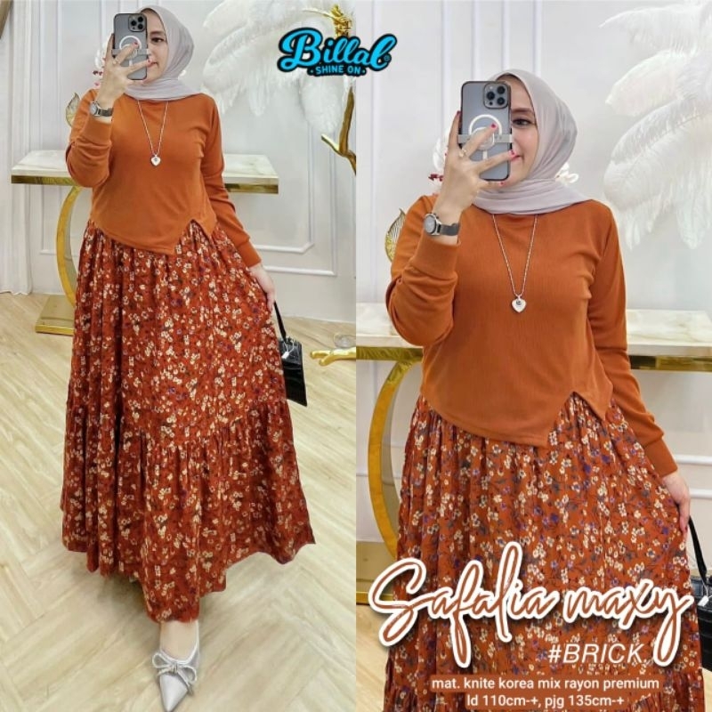 [[ READY STOCK SIYAP KIRIM ]] SAFALIA DINDA SET + AGODA SET MAXY DRESS RAMI IMPORT MIX CERUTTY BABYD