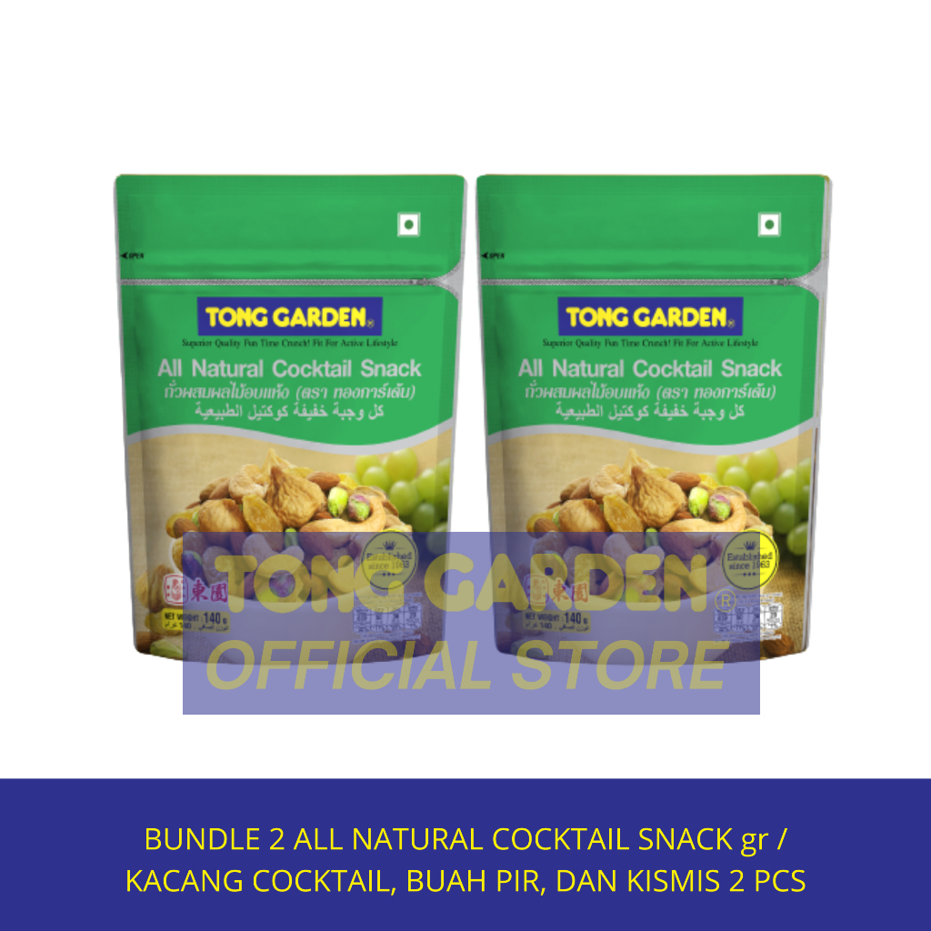 

Bundle 2 PCS Tong Garden All Natural Cocktail 160 g