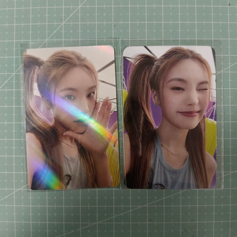photocard yeji itzy kmd kill my doubt makestar mmt