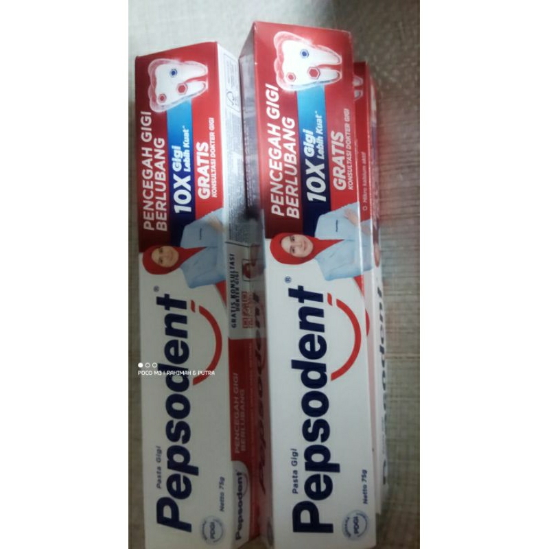 

Pepsodent 75g