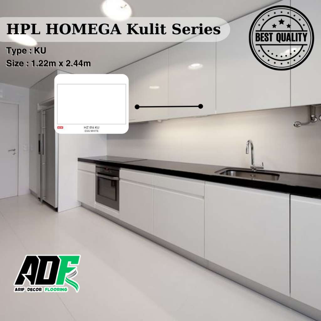 HPL HOMEGA KULIT SERIES Pelapis Kayu Triplek Furniture Meja Lemari