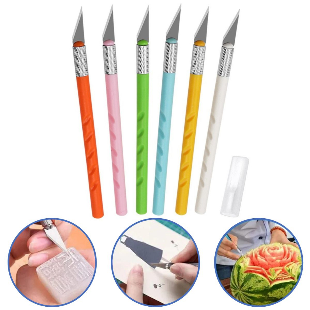 

Pisau Ukir Seni Kerajinan Tangan - DIY Craving Cut Art Knife - Pisau Seni