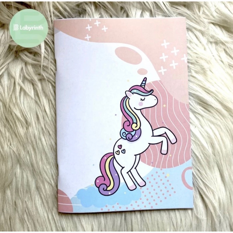 

Unicorn Little Pony Buku Tulis / Notebook A5 LD-806