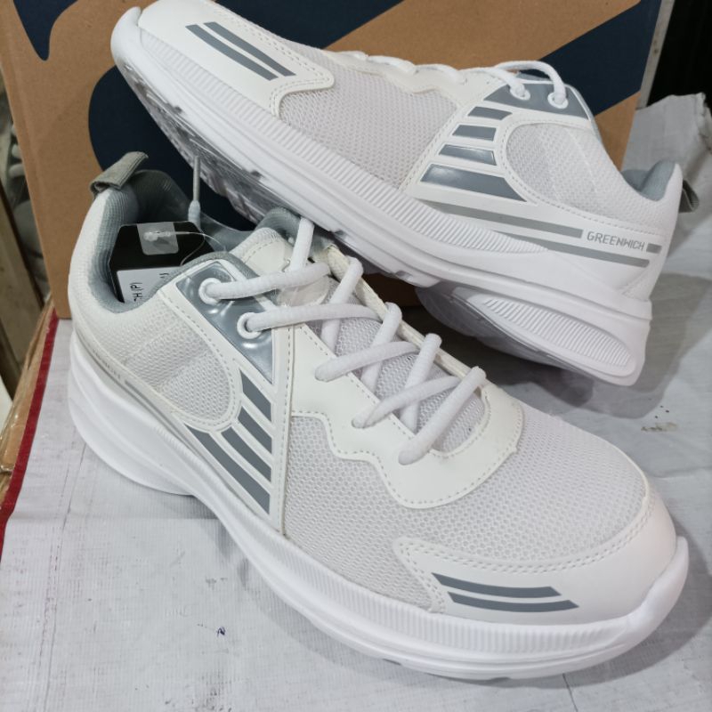 sepatu sneakers putih Ando Greenwich original