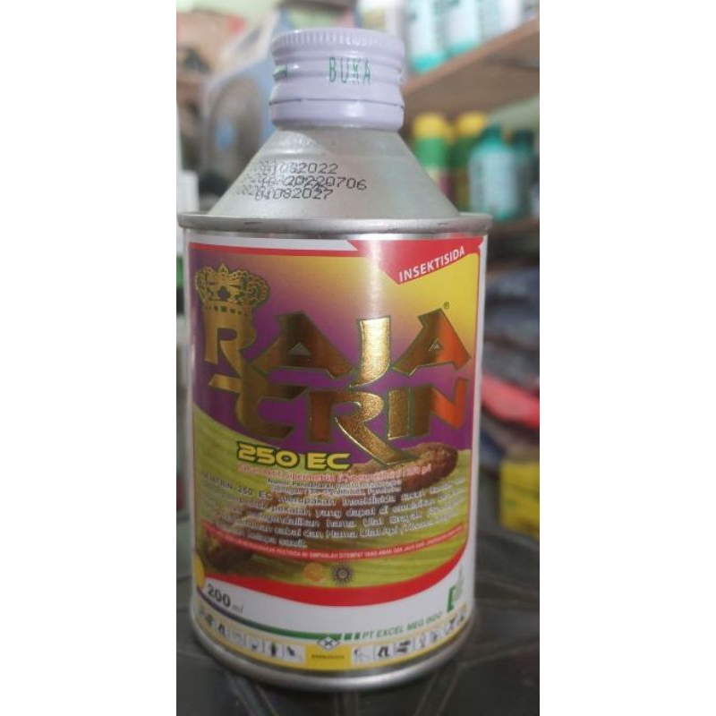 obat pertanian insektisida RAJATRIN 200ml