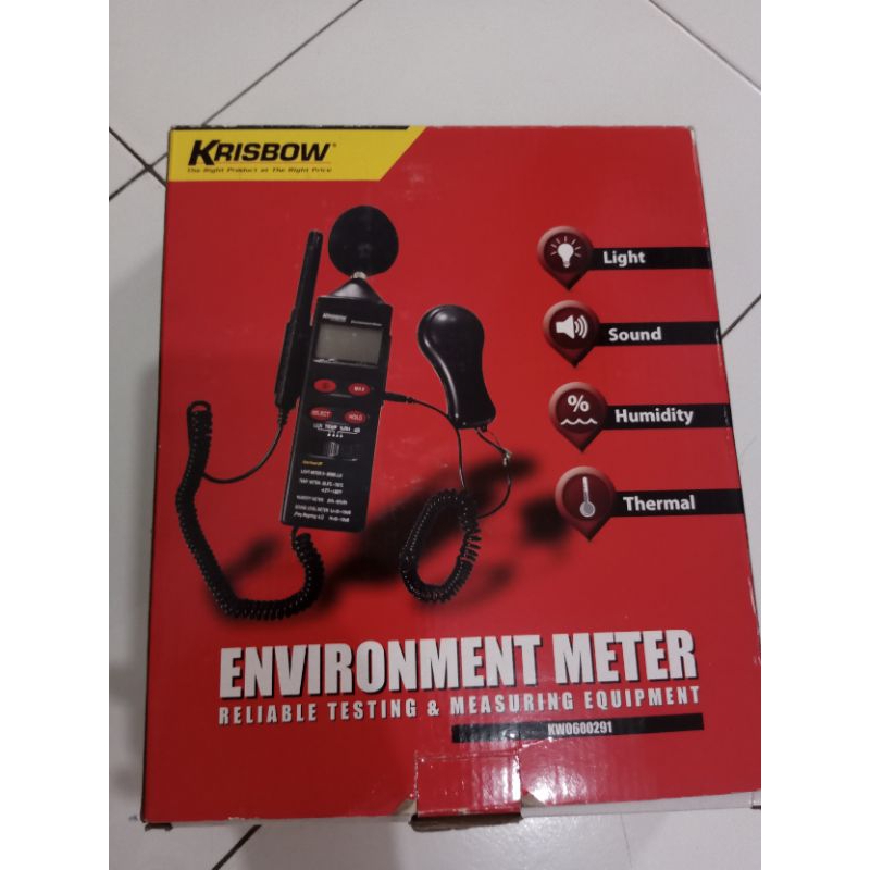 Krisbow Environment Meter 4 in 1