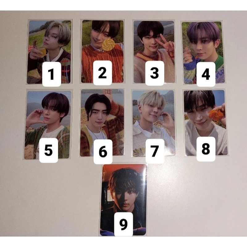 [READY STOCK] OFFICIAL PHOTOCARD ENHYPEN ORANGE BLOOD WEVERSE JUNGWON POB MUKOR