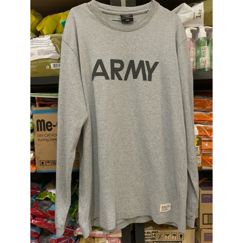 Alpha Industries Army Longsleeve Kaos