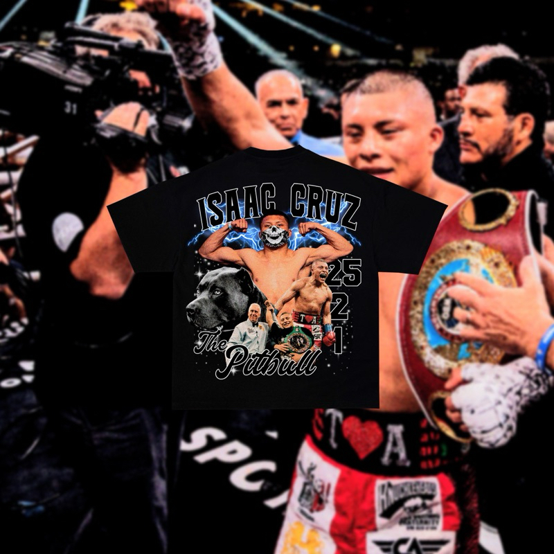 TSHIRT OVERSIZE ISAAC CRUZ - THE PITBULL